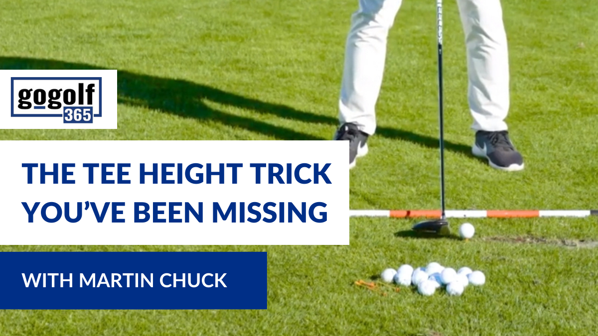 How to TEE UP a Golf Ball  Best Tee Height for Driver 